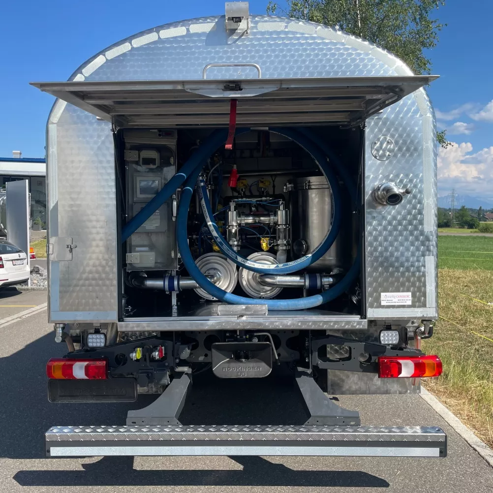 Mobile Milchmessanlage